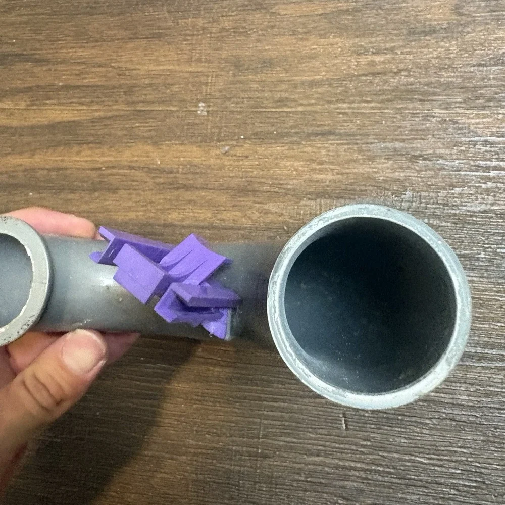 Dyson Animal DC07 DC14 Vacuum Cleaner Parts OEM Gray Purple U-Bend Assembly